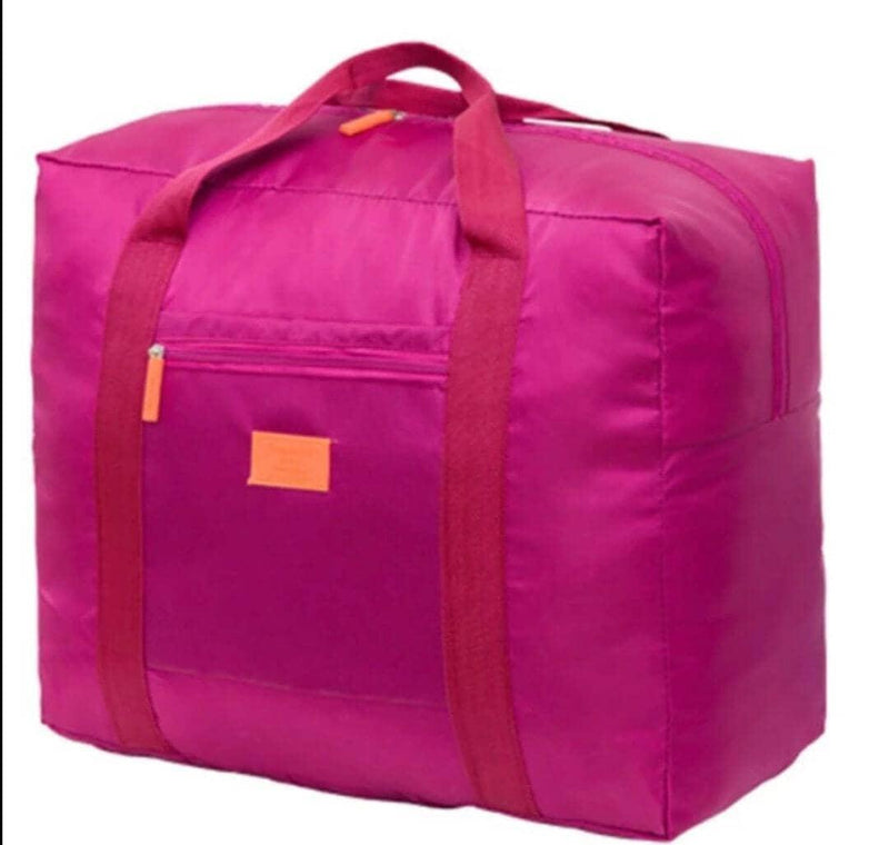 Bolsa De Viagem Dobrável e Impermeável Bolsa de viagem dobrável e impermeável BlackOn-line rosa 