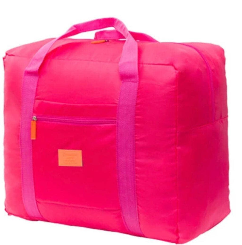 Bolsa De Viagem Dobrável e Impermeável Bolsa de viagem dobrável e impermeável BlackOn-line rosa claro 