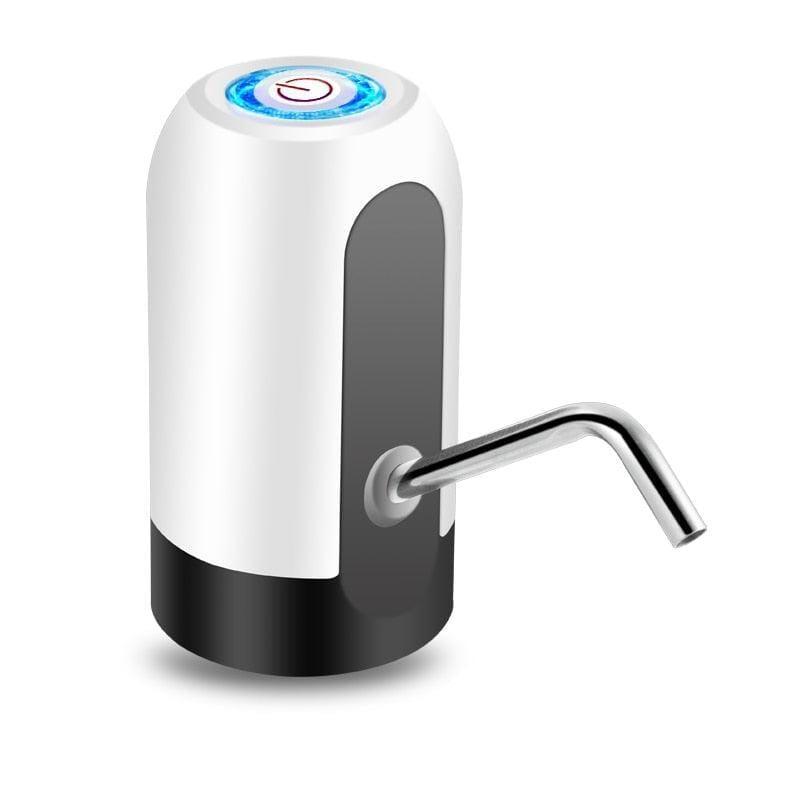 Bomba Elétrica Com Carregamento USB Para Garrafão De Água Bomba elétrica com carregamento USB para garrafão de água BlackOn-line White 
