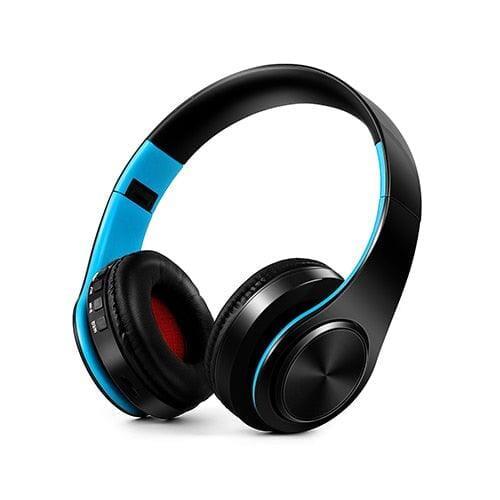 Headset Sport Sem Fio Headset sem fio BlackOn-line preto e azul 