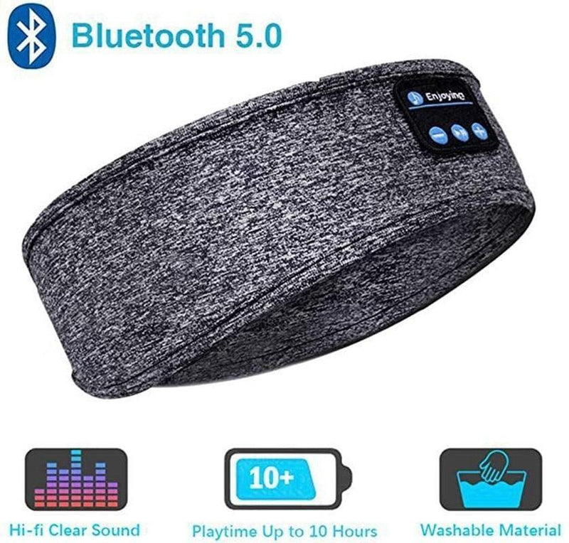 Máscara de relaxamento Health Bluetooth Para Dormir Máscara de relaxamento bluetooth BlackOn-line cinza 