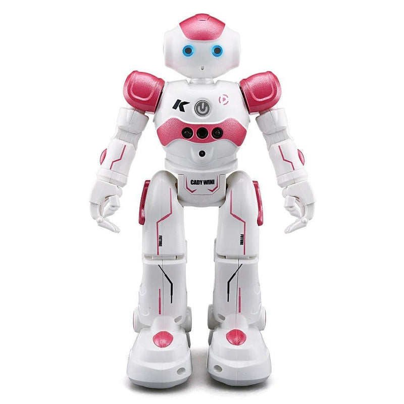 Robo inteligente com controle remoto Robo inteligente com controle remoto BlackOn-line rosa 