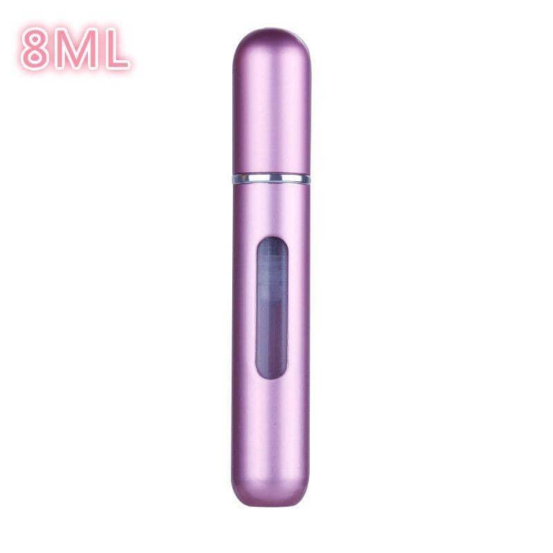 Spray portátil para perfume Spray portátil para perfume BlackOn-line 8ml rosa fosco 