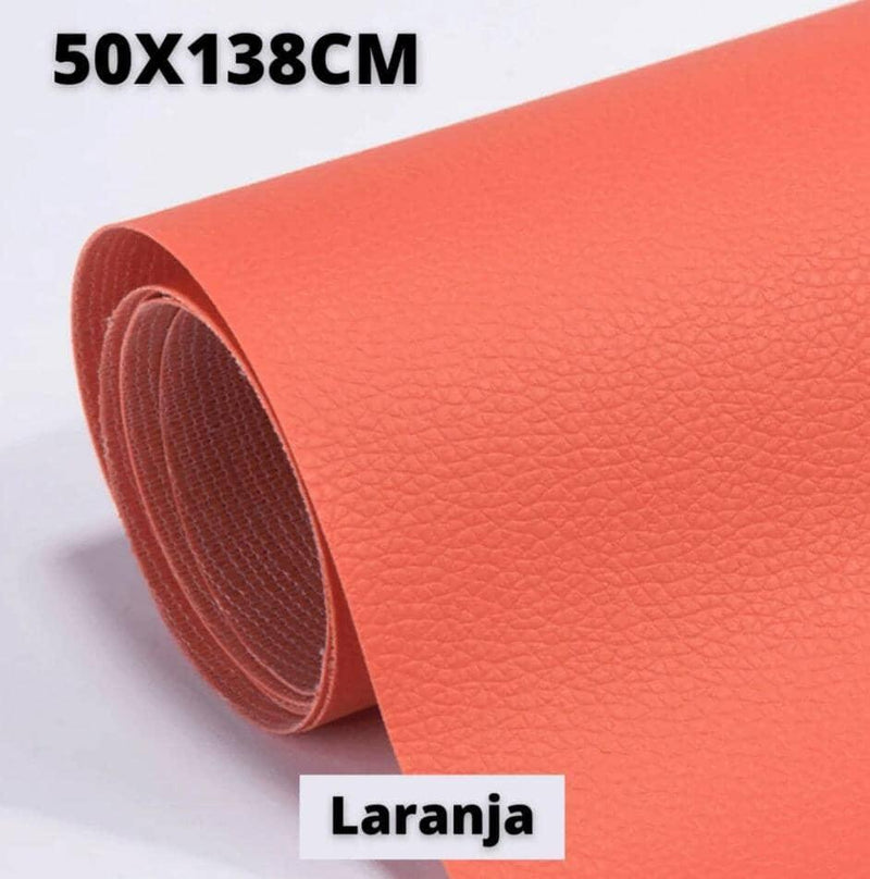 Adesivo Reparador de Couro - Courex Adesivo Reparador de Couro - Courex™ BlackOn-line 50 x 138cm laranja 