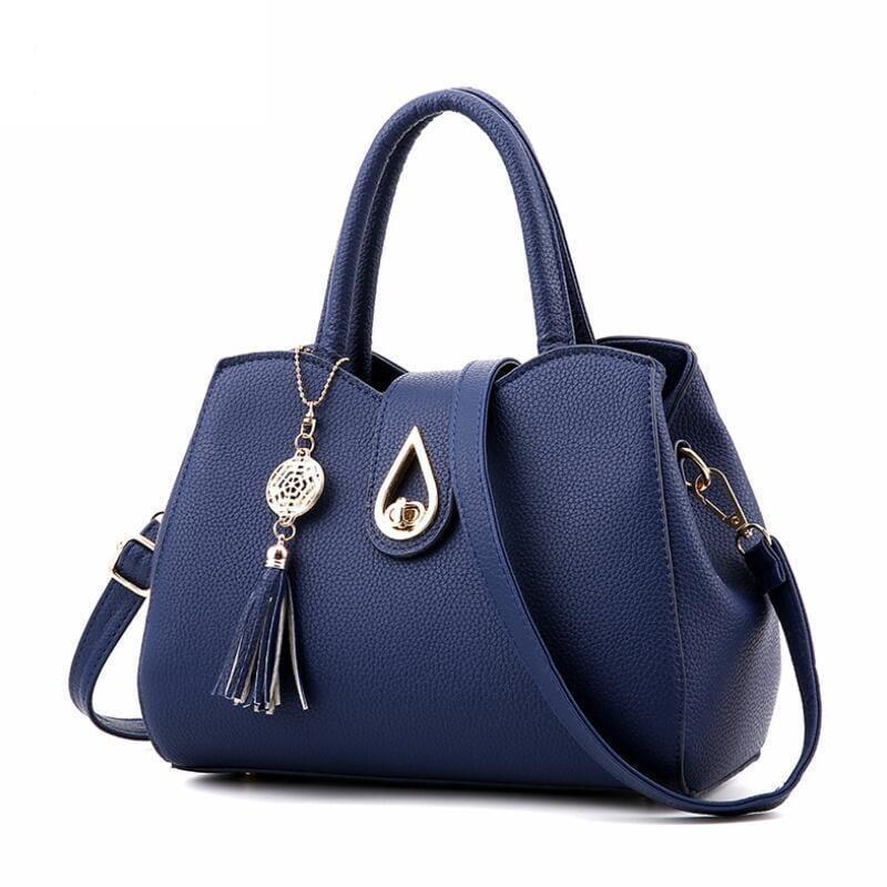Bolsa Elegante Fashion Bolsa elegante BlackOn-line azul 