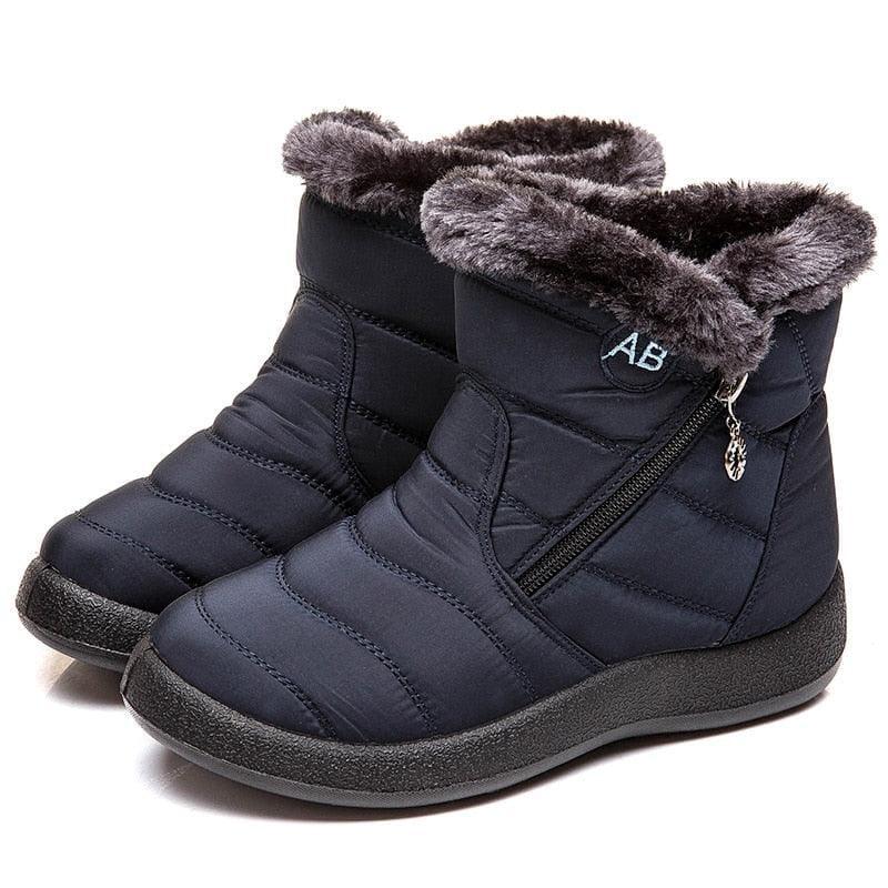 Bota Para Inverno Confort Fire - AnneBe ® bota aneebe BlackOn-line azul 35 