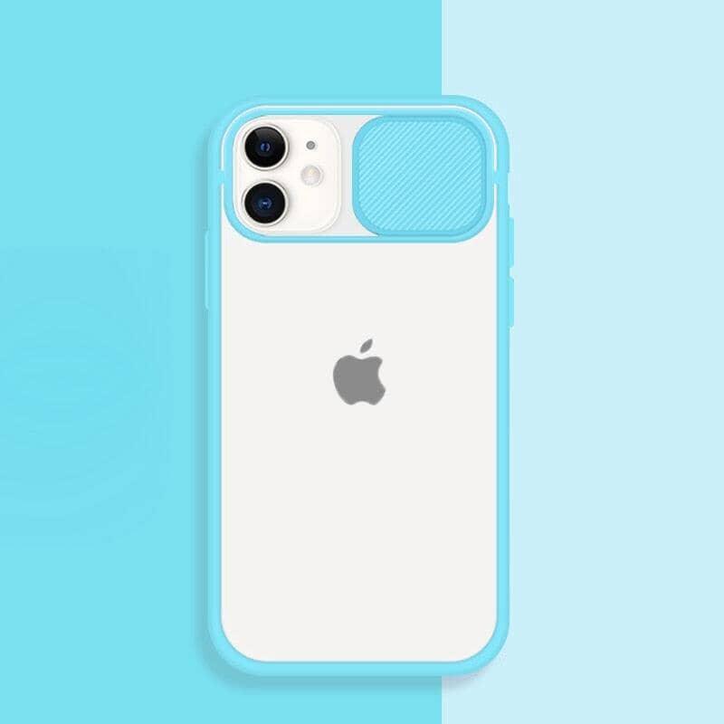 Capa Para Iphone Com Proteção De Lentes Capa para Iphone com proteção de lentes BlackOn-line iPhone 11 azul claro 