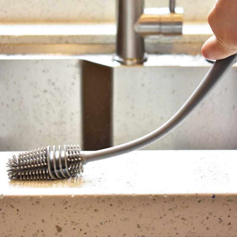 Escova de cozinha de silicone para lavar copos Escova de cozinha de silicone para lavar copos BlackOn-line 