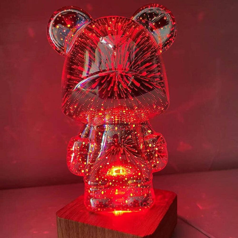 Luminária De Urso 3D - Decoração Luminária De Urso 3D - Decoração Black Online 