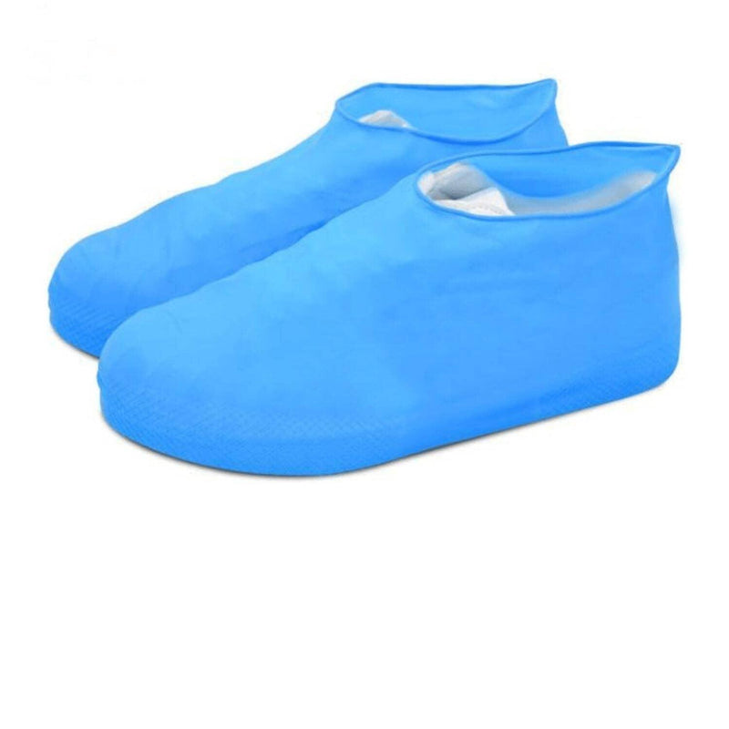 Meia Protetora de silicone impermeável para chuva™ Meia Protetora de silicone impermeável para chuva™ BlackOn-line azul P (infantil) 20.5 cm 