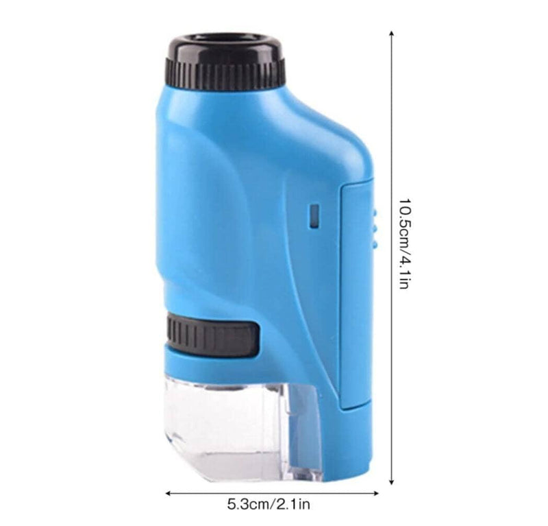 Mini Microscópio de Bolso Mini Microscópio de Bolso BlackOn-line azul 