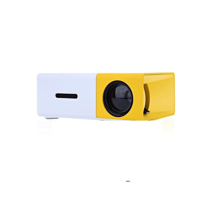 Mini Projetor Portátil Led HD Mini Projetor Portátil Led HD BlackOn-line amarelo 