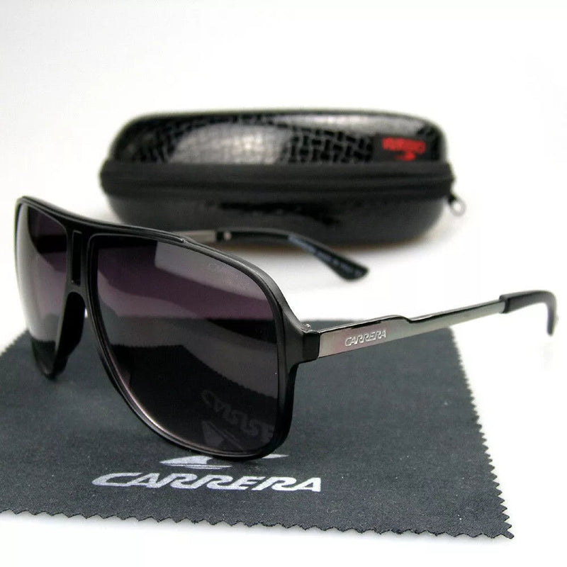 Óculos De Sol Carrera Retro - Unissex Óculos De Sol Carrera Retro - Unissex Black Online Preto 