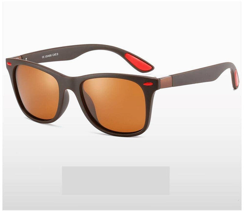 Óculos de Sol masculino polarizado - Sunglasses YZ Óculos de Sol masculino polarizado - Sunglasses YZ BlackOn-line marrom polarizada 