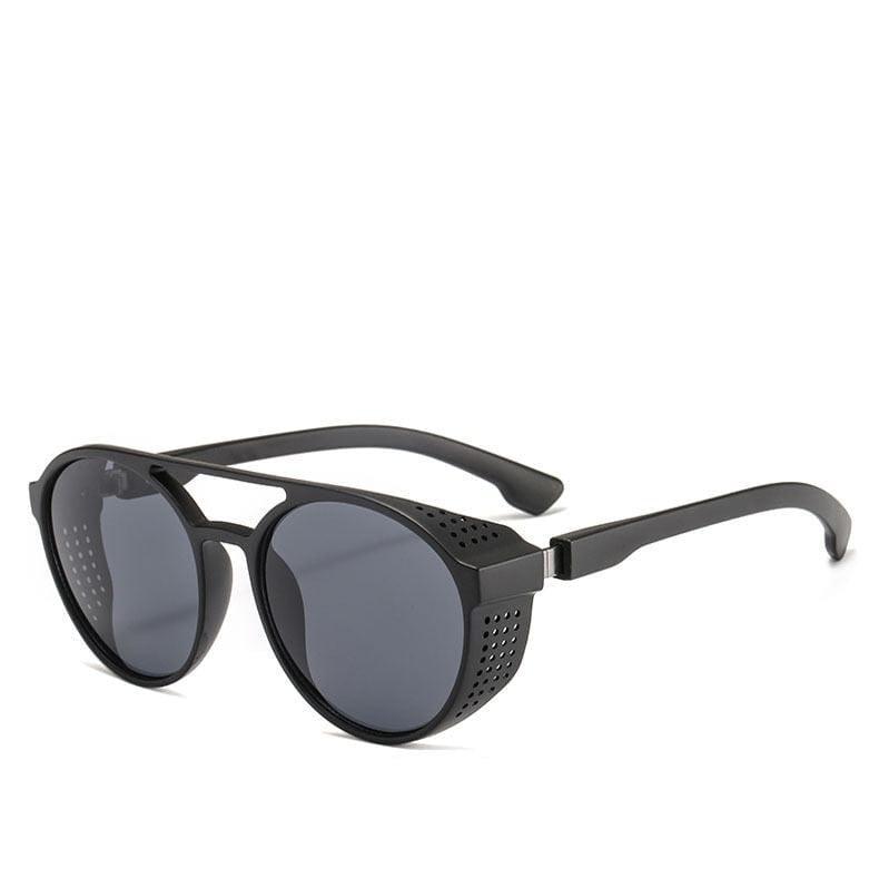 Óculos de Sol Masculino Vintage Clássico Óculos de Sol Masculino Vintage Clássico Black Online Preto 