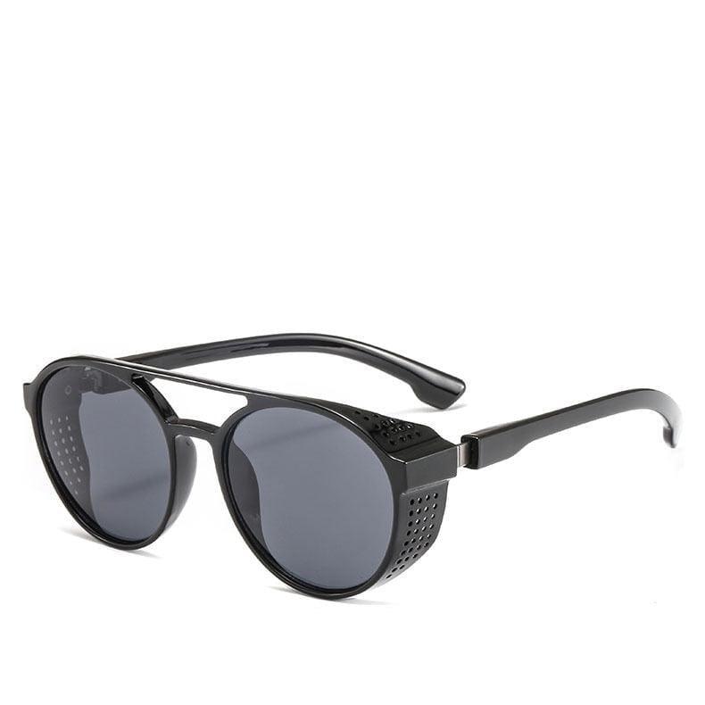 Óculos de Sol Masculino Vintage Clássico Óculos de Sol Masculino Vintage Clássico Black Online Preto 2 