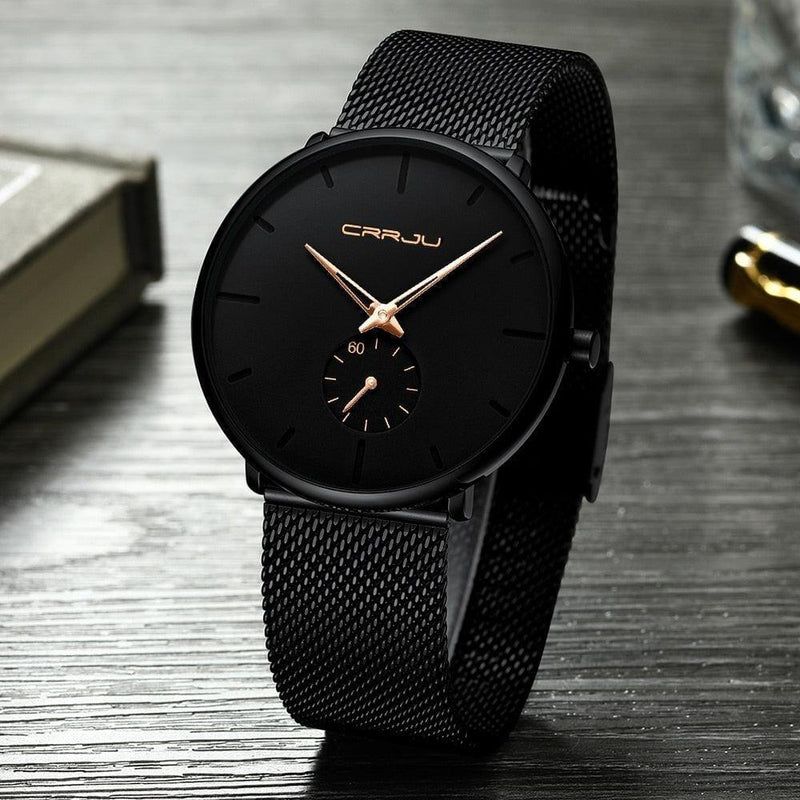 Relógio crrju masculino minimalista Relógio crrju masculino minimalista BlackOn-line 