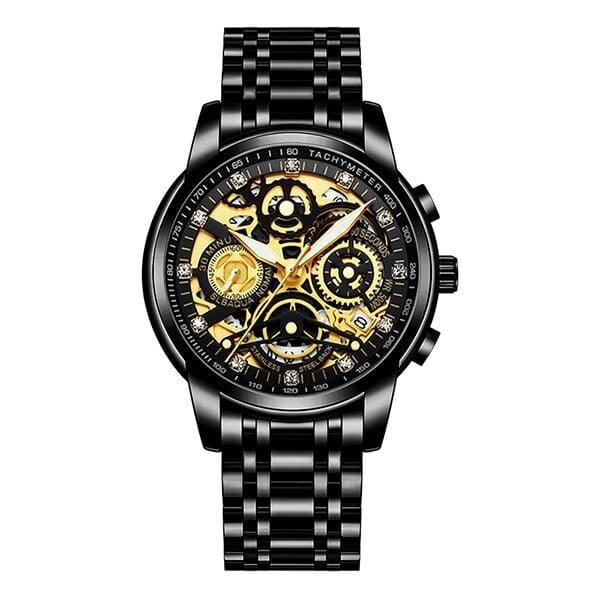 Relógio Masculino Golden King Relógio Masculino Golden King BlackOn-line Preto 