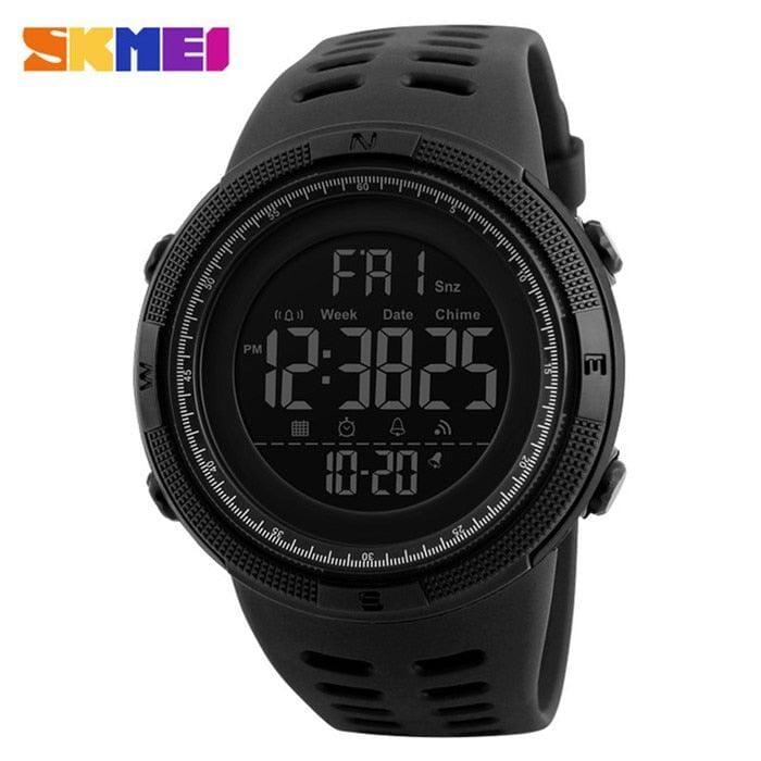 Smartwatch masculino esportivo militar - SKMEI Smartwatch masculino esportivo militar - SKMEI BlackOn-line preto 